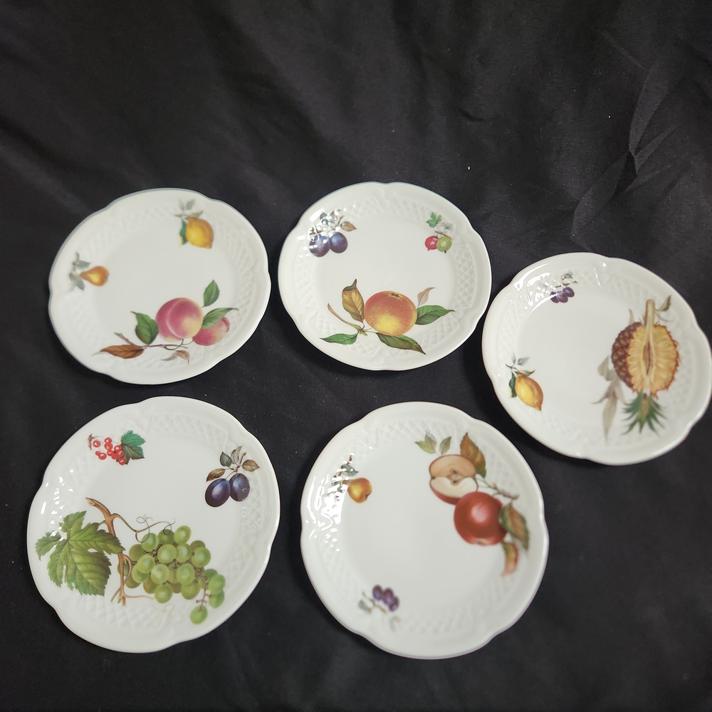 Philippe Deshoulieres Fruit Appetizer Plates Set